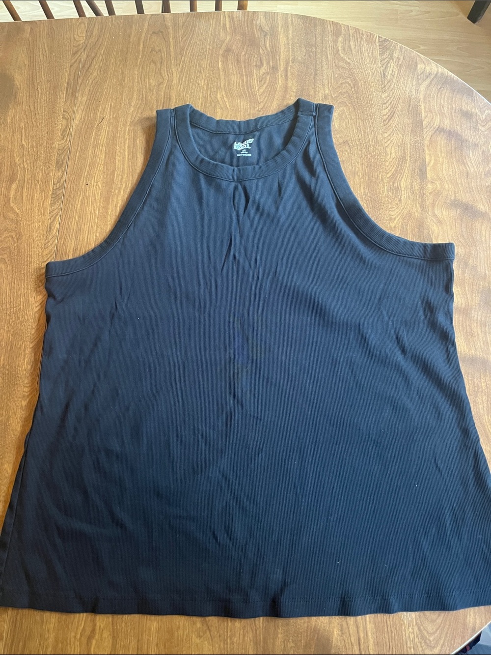 Lands' End Women's Dark Navy Sleeveless Tank